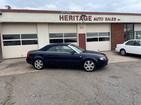 2006 Audi A4 for sale at Heritage Auto Sales in Waterbury CT
