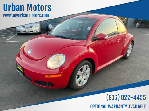 2007 Volkswagen New Beetle for sale at Urban Motors in Sacramento CA