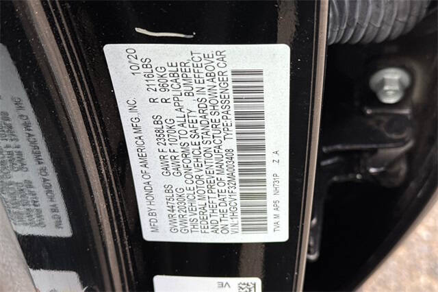 2021 Honda Accord Sport