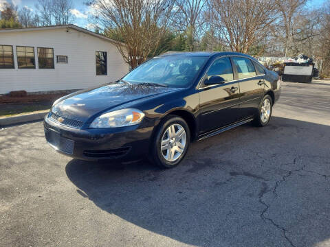 2013 Chevrolet Impala for sale at TR MOTORS in Gastonia NC