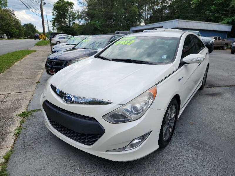 2013 Hyundai Sonata Hybrid for sale at Curtis Lewis Motor Co in Rockmart GA