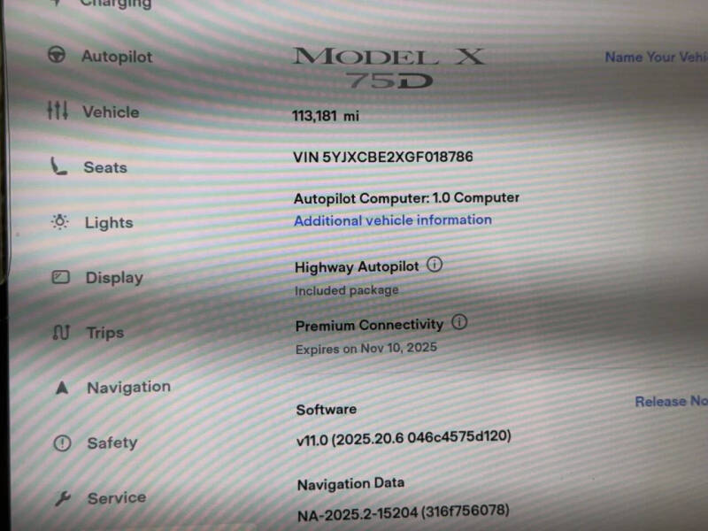 2016 Tesla Model X 75D