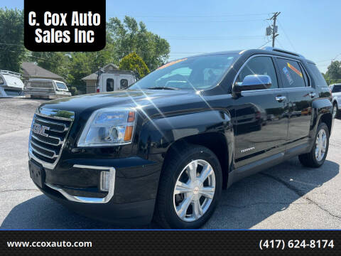 2016 GMC Terrain for sale at C. Cox Auto Sales Inc in Joplin MO