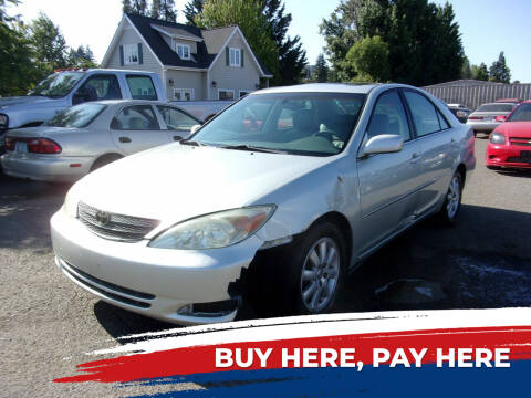 2002 Toyota Camry for sale at 2nd Chance Value Motors in Roseburg OR