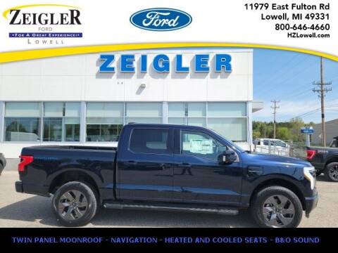 2023 Ford F-150 Lightning for sale at Zeigler Ford of Plainwell- Jeff Bishop in Plainwell MI