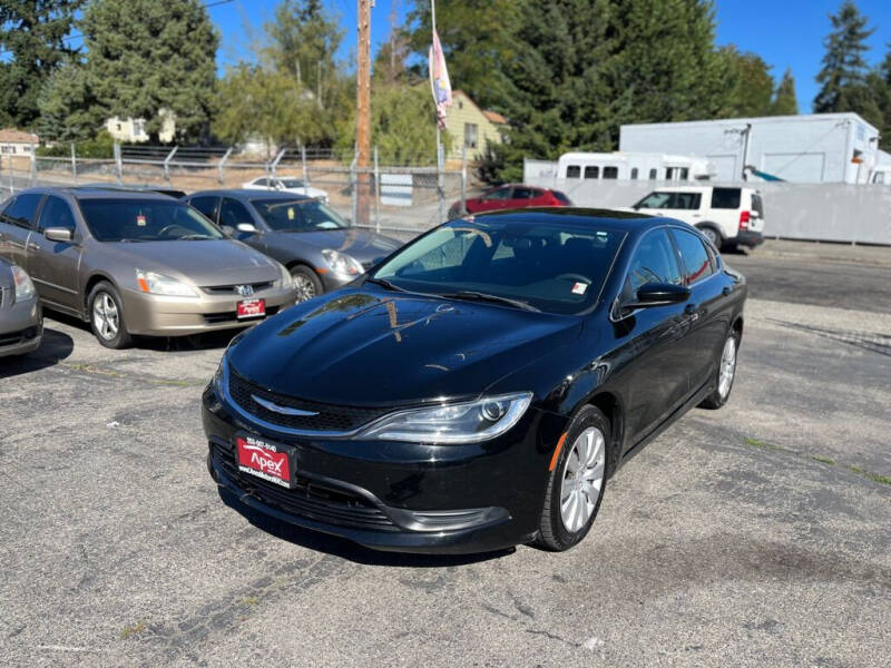 2016 Chrysler 200 for sale at Apex Motors Inc. in Tacoma WA