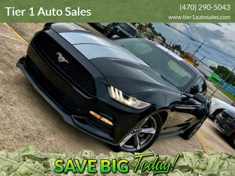 2015 Ford Mustang for sale at Tier 1 Auto Sales in Gainesville GA