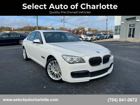 2014 BMW 7 Series for sale at Select Auto of Charlotte in Matthews NC