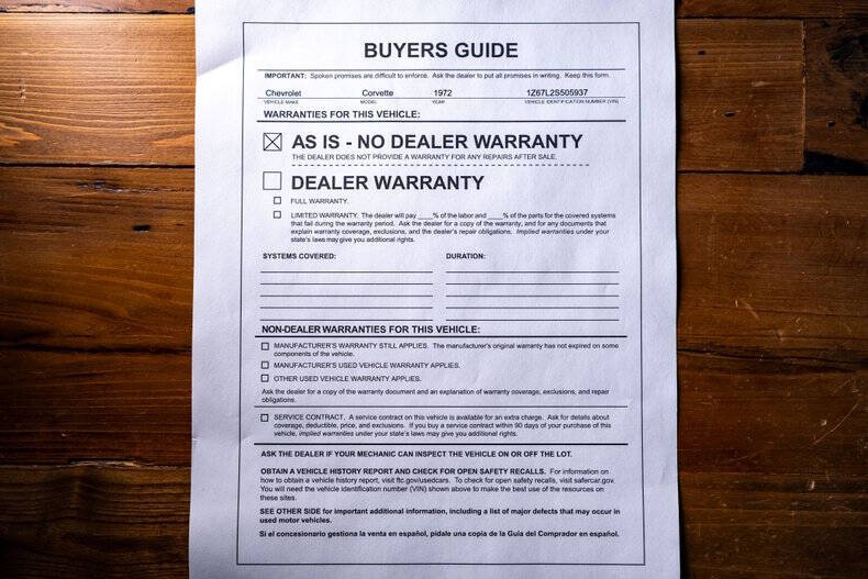 1972 Chevrolet Corvette