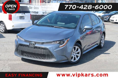 2021 Toyota Corolla for sale at VIP Kars in Marietta GA