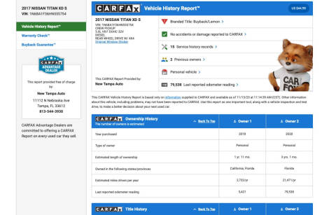 2017 Nissan Titan XD S
