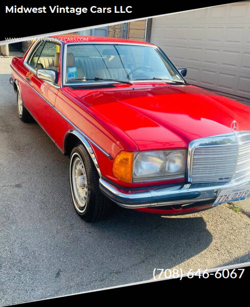 1981 Mercedes Benz  230ce for sale at Midwest Vintage Cars LLC in Chicago IL