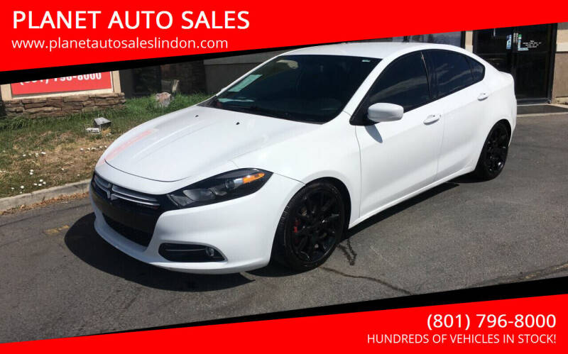 2013 Dodge Dart for sale at PLANET AUTO SALES in Lindon UT