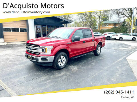 2020 Ford F-150 for sale at D'Acquisto Motors in Racine WI