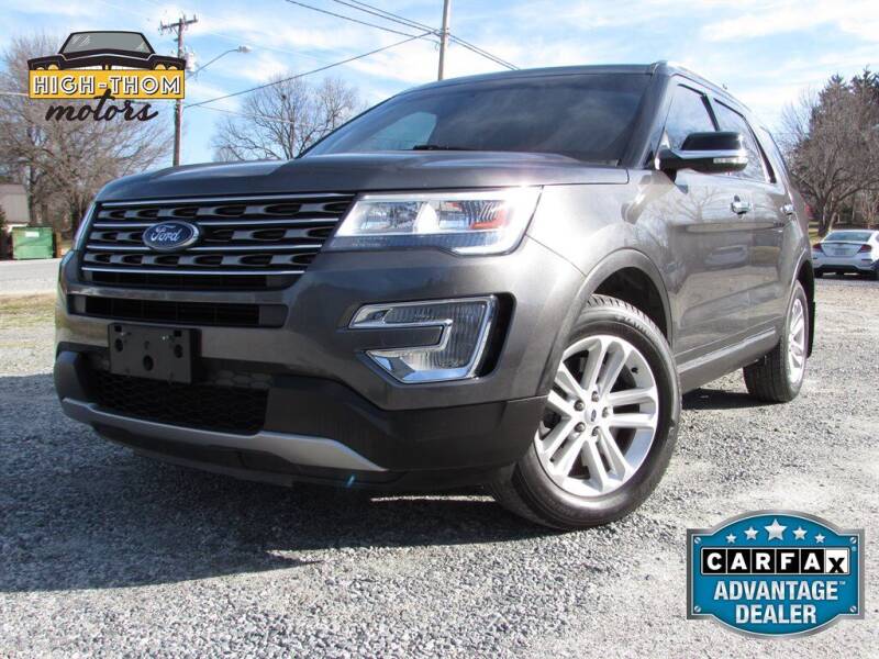 2017 Ford Explorer for sale at High-Thom Motors in Thomasville NC