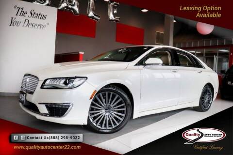 2017 Lincoln MKZ for sale at Quality Auto Center in Springfield NJ