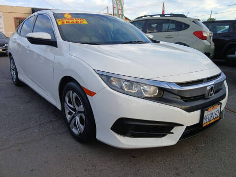2016 Honda Civic for sale at Super Car Sales Inc. in Oakdale CA