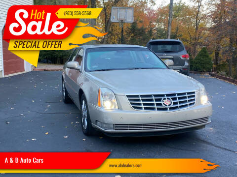 2007 Cadillac DTS for sale at A & B Auto Cars in Newark NJ