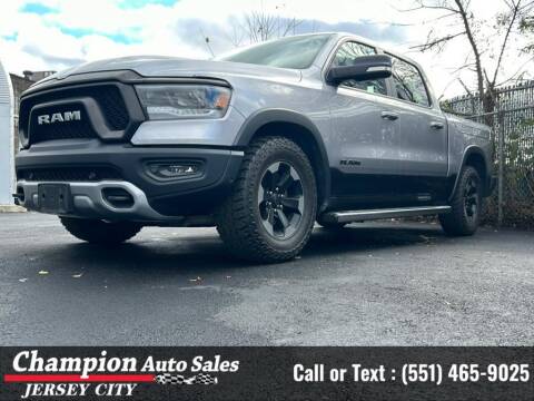 2019 RAM 1500 for sale at CHAMPION AUTO SALES OF JERSEY CITY in Jersey City NJ