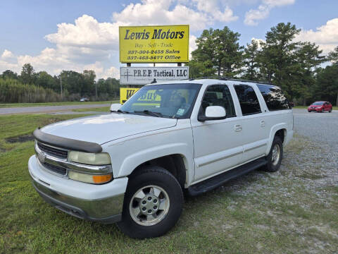 2003 Chevrolet Suburban for sale at Lewis Motors LLC in Deridder LA