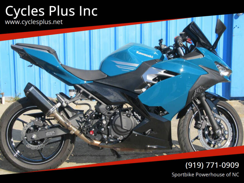 2021 Kawasaki EX400 Ninja ABS for sale at Cycles Plus Inc in Garner NC
