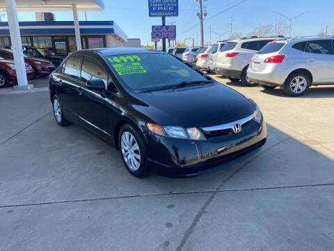 2008 Honda Civic for sale at Car One - CAR SOURCE OKC in Oklahoma City OK
