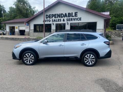 2020 Subaru Outback for sale at Dependable Auto Sales and Service in Binghamton NY