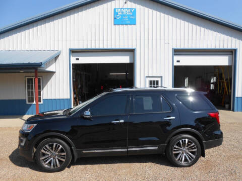 2017 Ford Explorer for sale at Benney Motors in Parker SD