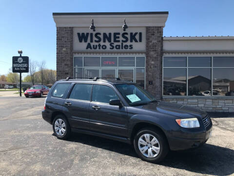2008 Subaru Forester for sale at Wisneski Auto Sales, Inc. in Green Bay WI