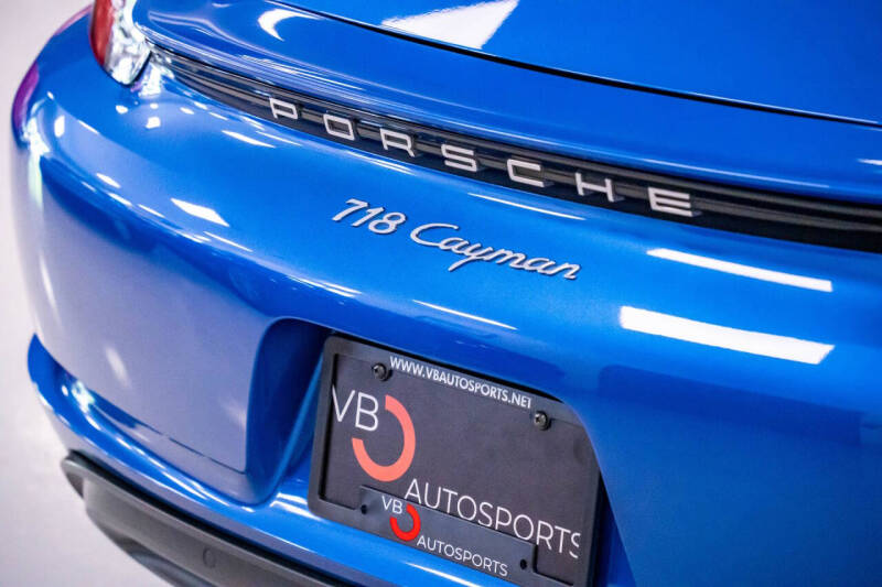 2018 Porsche 718 Cayman