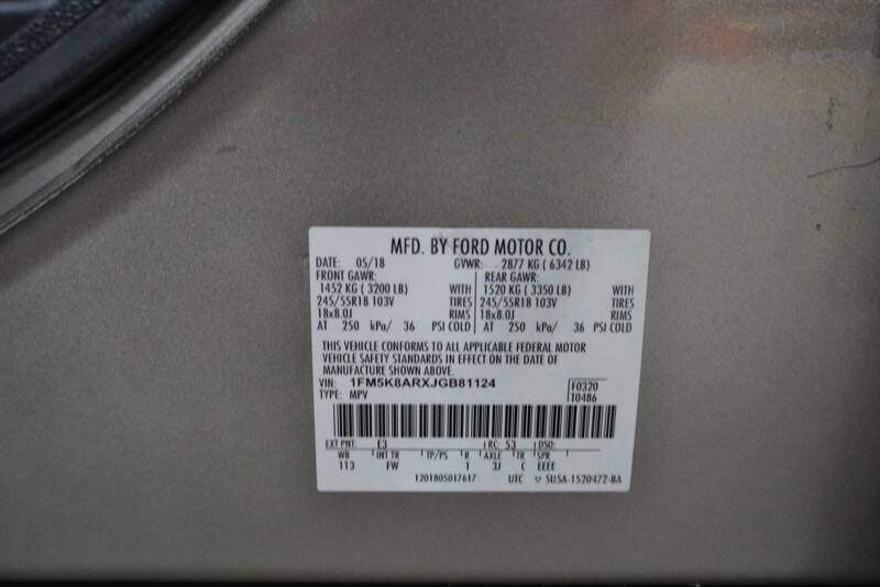 2018 Ford Explorer Police Interceptor Utility