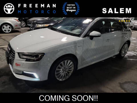 2018 Audi A3 Sportback e-tron for sale at Freeman Motor Company in Portland OR