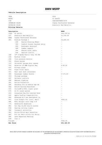 2022 BMW X3 xDrive30i