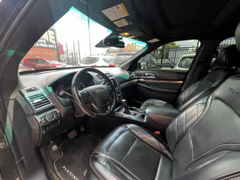 2016 Ford Explorer Platinum