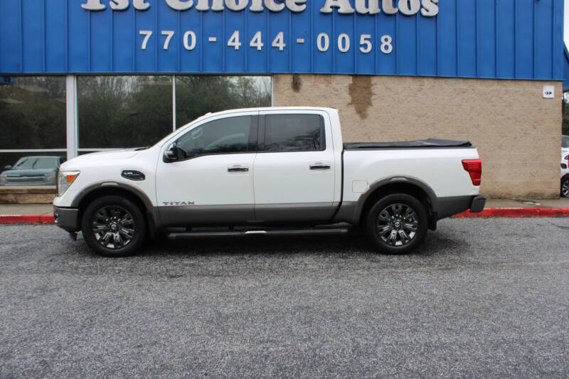 2017 Nissan Titan Platinum Reserve