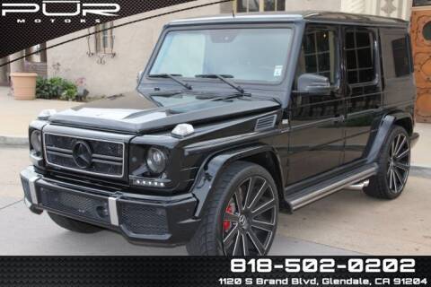 2003 Mercedes-Benz G-Class for sale at Pur Motors in Glendale CA