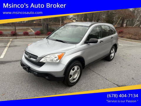 2008 Honda CR-V for sale at Msinco's Auto Broker in Snellville GA