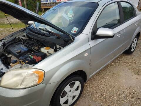 2007 Chevrolet Aveo for sale at Finish Line Auto LLC in Luling LA