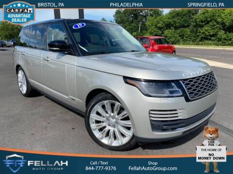2019 Land Rover Range Rover for sale at Fellah Auto Group in Philadelphia PA
