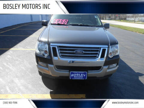 2007 Ford Explorer for sale at BOSLEY MOTORS INC in Tallmadge OH