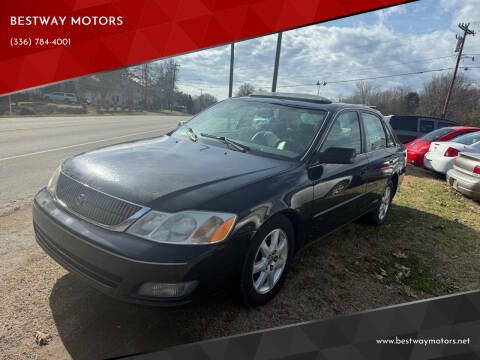 2001 Toyota Avalon for sale at BESTWAY MOTORS in Winston Salem NC