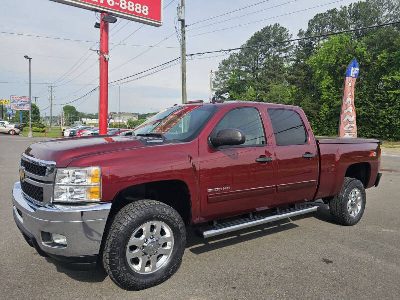 Used 2014 Chevrolet Silverado 2500HD LT with VIN 1GC1KXE86EF104910 for sale in Kingsport, TN