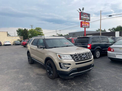 2017 Ford Explorer for sale at MD Financial Group LLC in Warren MI