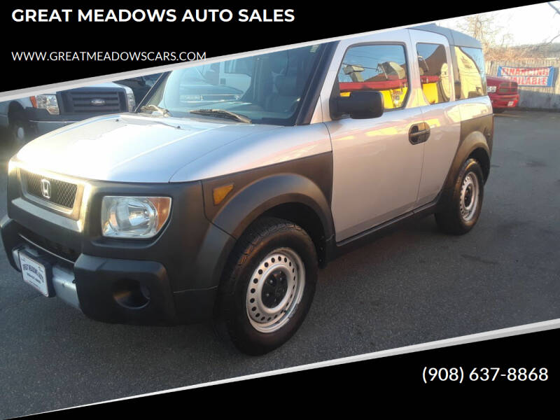 2004 Honda Element for sale at GREAT MEADOWS AUTO SALES in Great Meadows NJ