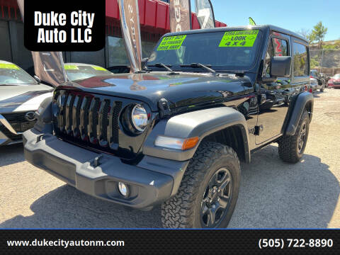 2023 Jeep Wrangler for sale at Duke City Auto LLC in Gallup NM