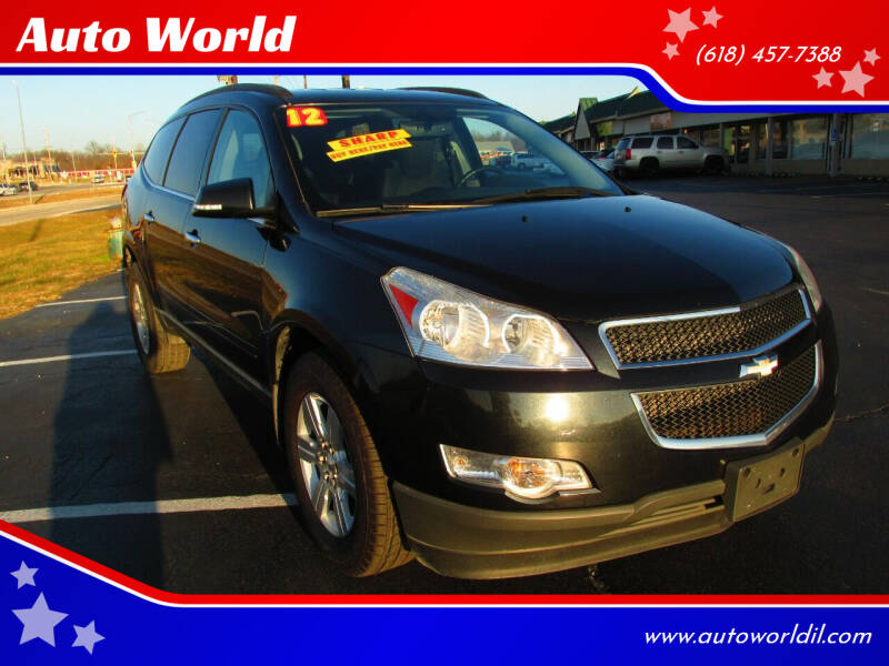 2012 Chevrolet Traverse for sale at Auto World in Carbondale IL