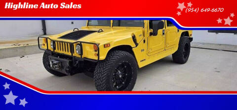 2002 HUMMER H1 Open Top