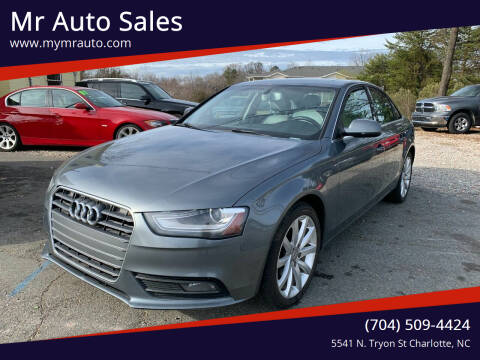 2013 Audi A4 for sale at Mr Auto Sales in Charlotte NC