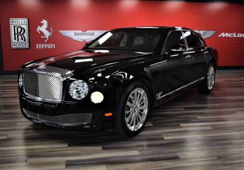 2014 Bentley Mulsanne for sale at Icon Exotics in Houston TX