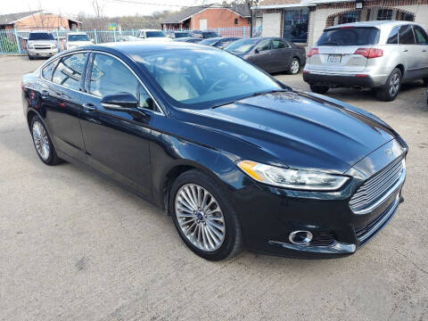 2014 Ford Fusion for sale at DANNY AUTO SALES in Dallas TX